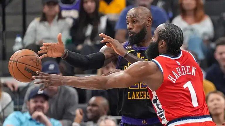 完美世界竞技平台官方版-快船没让湖人逆转，哈登：没我这家得散